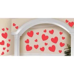 Heart Cutouts Assorted Sizes Cardboard Value Pack